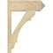 Ekena Millwork Olympic Rough Sawn Arts and Crafts Outlooker, Douglas Fir, 8"W x 22"D x 30"H OUT08X22X30OLY03RDF - alternate 2